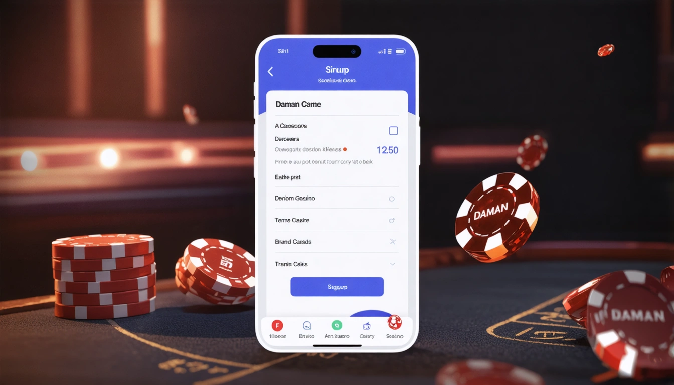 signup Daman Game