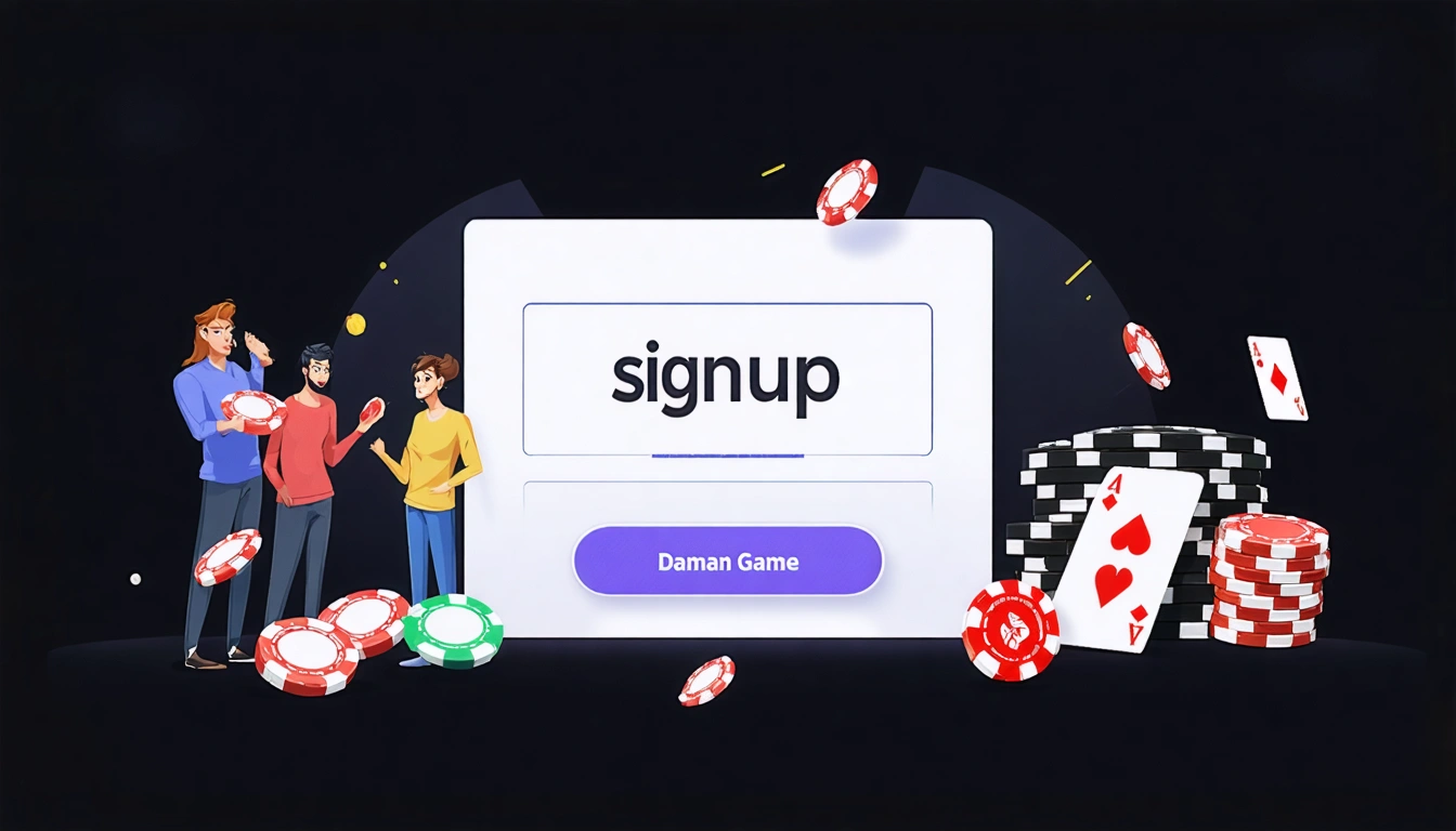 signup Daman Game